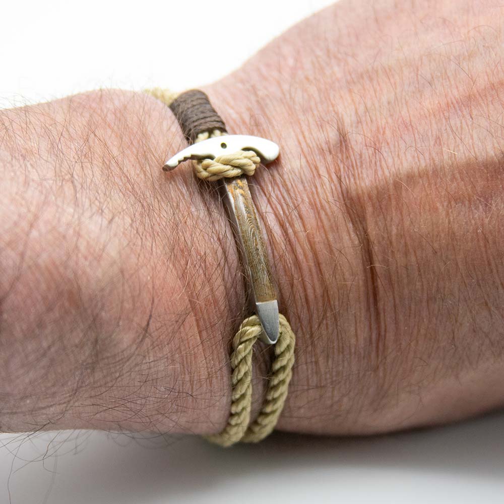 Armband Vintage IJsbijl Edel Staal Vintage Klimtouw - Afbeelding 3