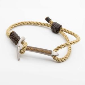 Armband Vintage IJsbijl Edel Staal Vintage Klimtouw