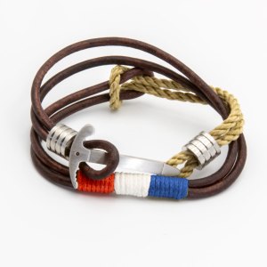 Armband IJsbijl Edel Staal Nederlandse - Franse Vlag