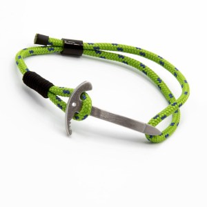 Armband IJsbijl Edel Staal Fluo Groen