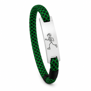 Mountain-Scape Signature Armband Trailrunner Zwart Groen