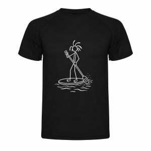 Mountain-Scape Signature T-Shirt Supper Heren Zwart Wit